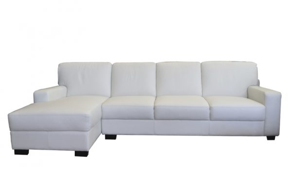 white lay-down casino sofa from gascoigne