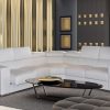 White amazon recliner corner sofa from gascoigne