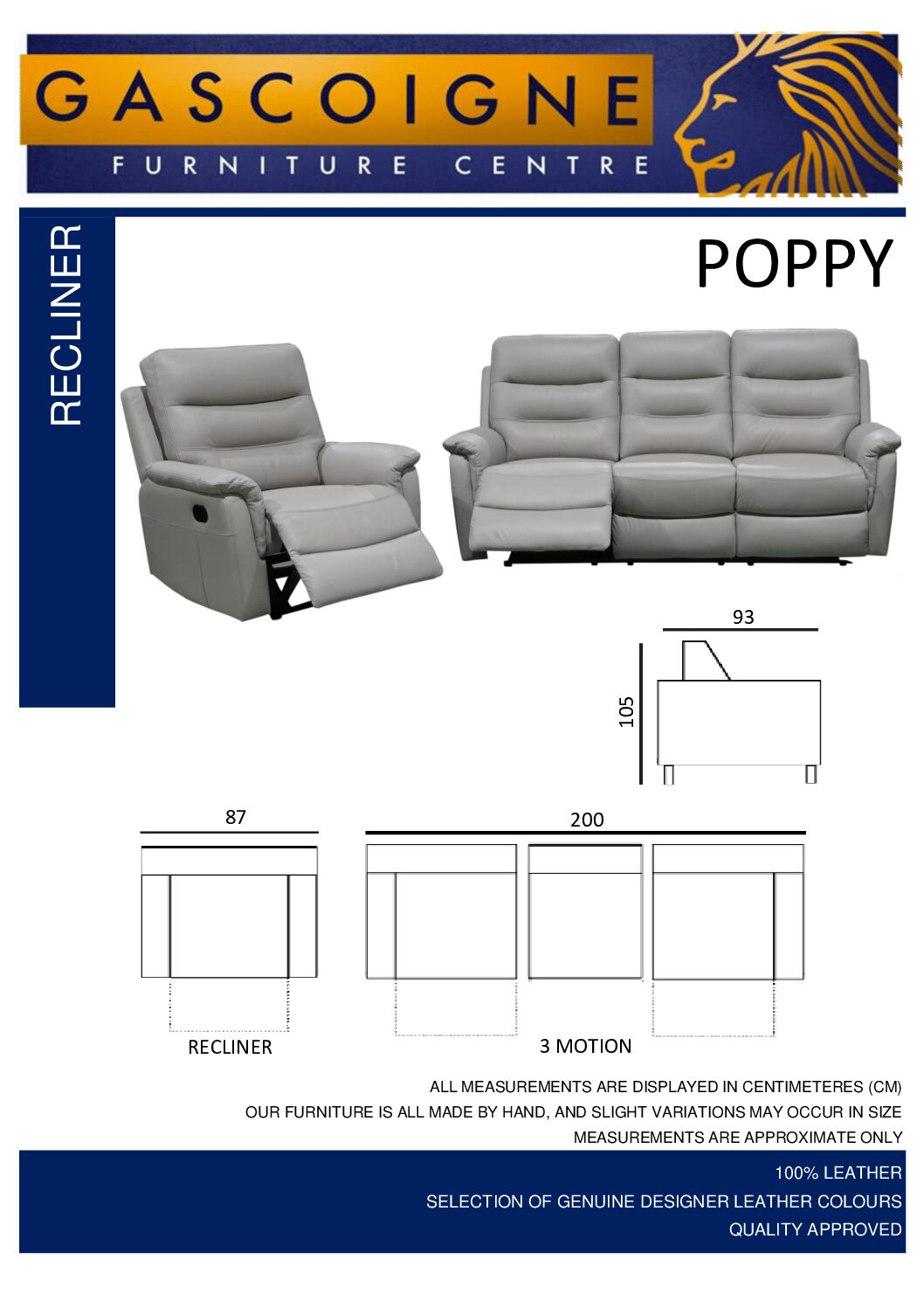 Poppy Spec Sheet
